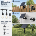 Waterproof  LED Outdoor Fairy Lights for Patio, Garden & Pergola