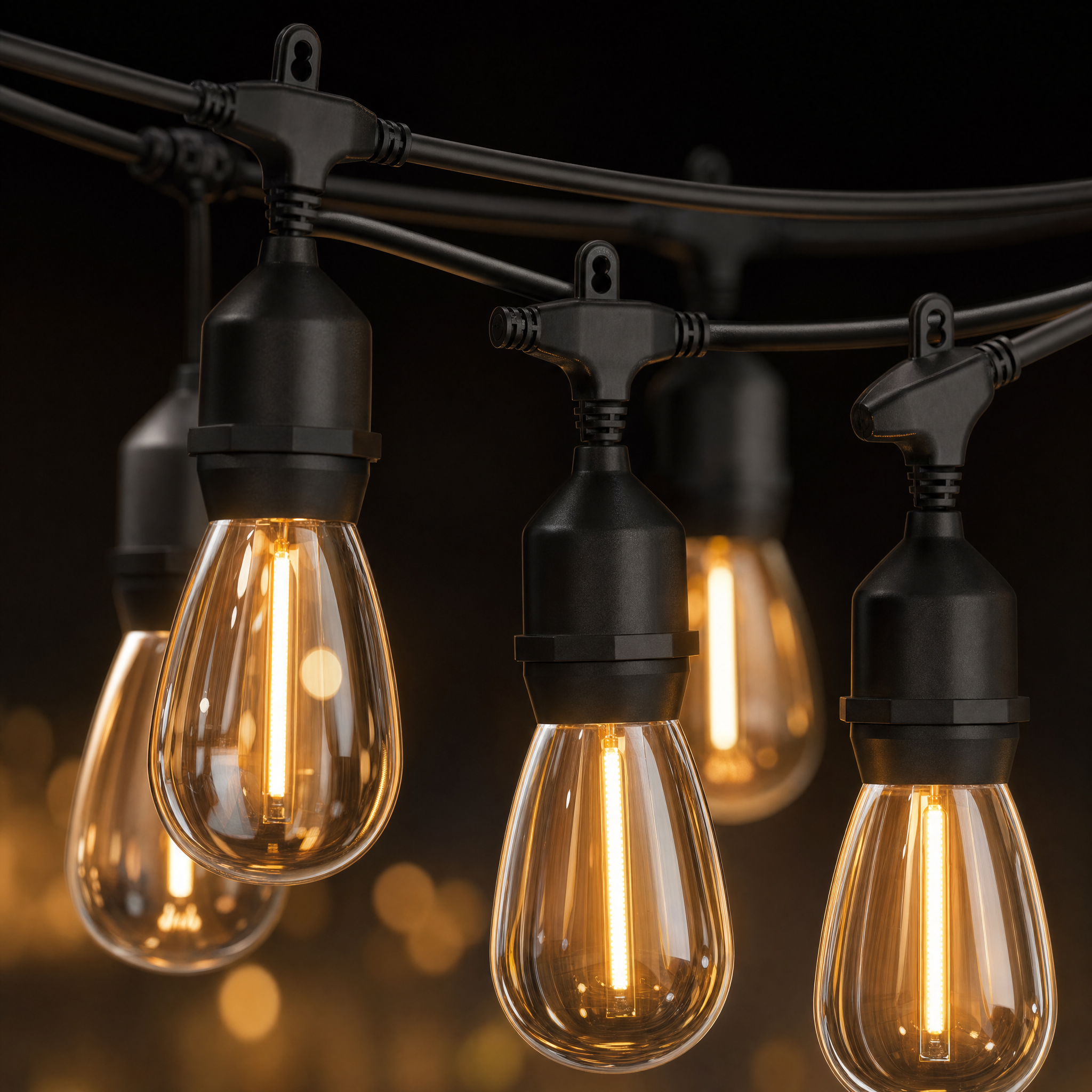 Waterproof  LED Outdoor Fairy Lights for Patio, Garden & Pergola