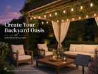 Waterproof  LED Outdoor Fairy Lights for Patio, Garden & Pergola